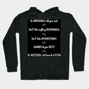 The Toltec Agreements Hoodie